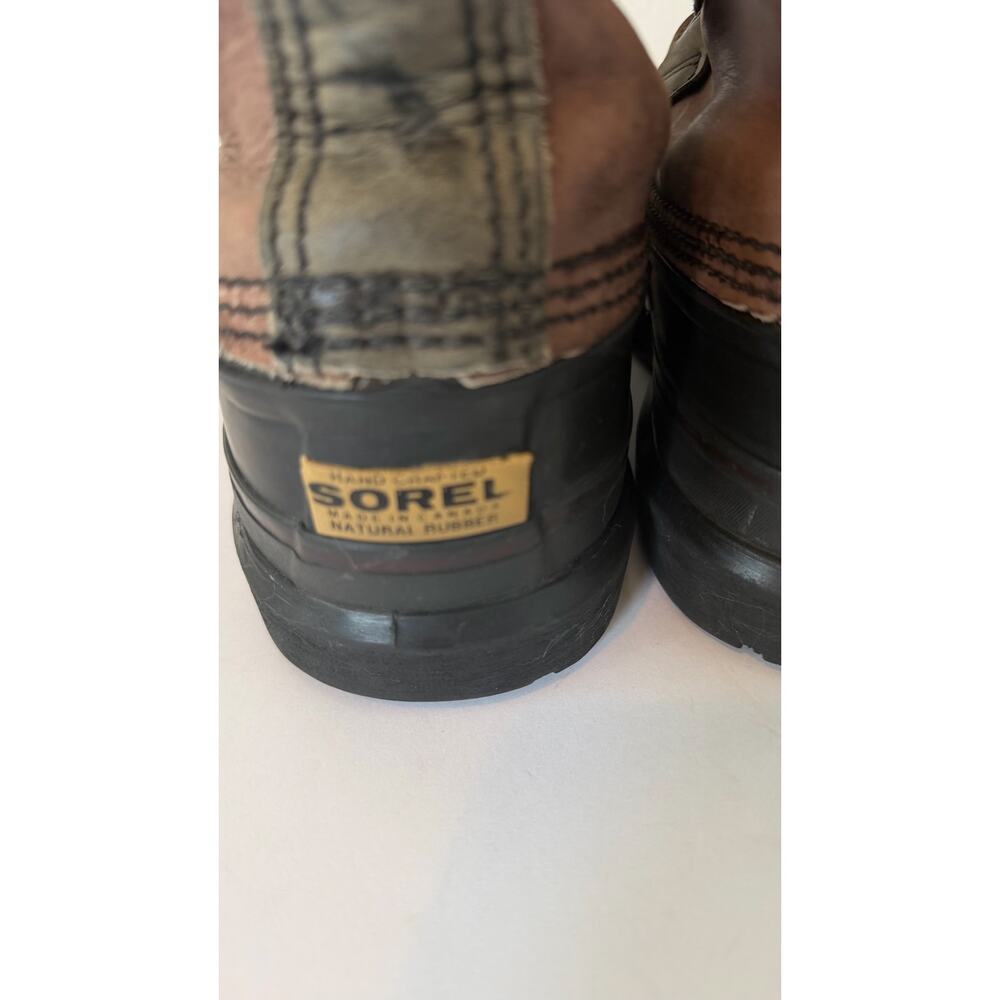 Sorel Vintage Made in Canada Men's Caribu Winter Boots Size 10 - Picture 8 of 11